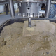A test of the percussive drilling technique at NASA’s JPL.